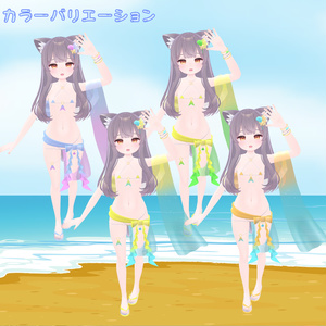 マーメイドスイムウェア(19アバター対応) 缩略图 3