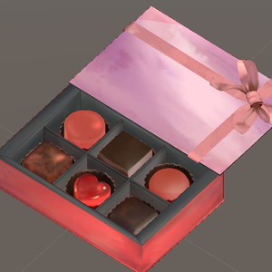 チョコレート3Dモデル　※NEOKET4につづいて無料配布中