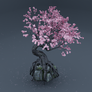 CHERRY BLOSSOM BREEZE - 桜吹雪 - Detailed Sakura Tree