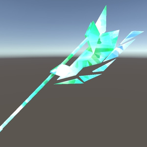 Answerer Blast, a transformable weapon and accessory for VRChat/Quest