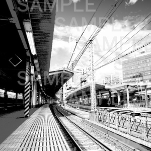 背景素材　「駅」04　Station scenery-04