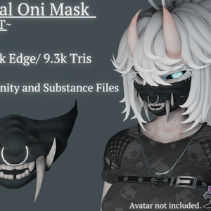 Traditional Oni Mask By Ghost