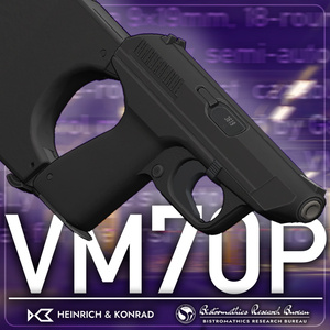 Machine pistol] VM70P [with stock