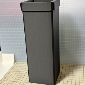【3Dプリンタ用】細長いゴミ箱