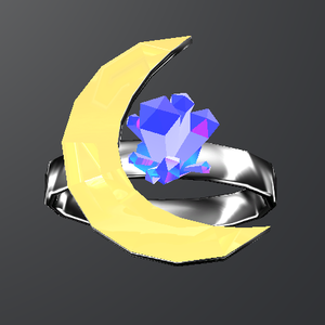 moon&crystalring