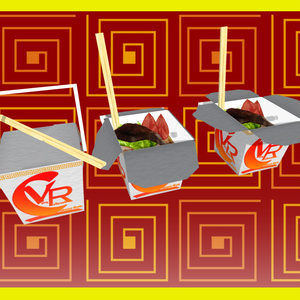 3D model Boxed Chinese "Oyster Pail
