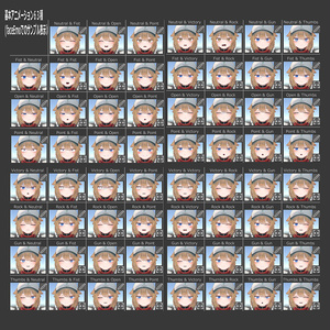スノーハヴォック/SNOWHAVOC 表情セット　ループアニメーション表情7種＋ 基本63種 缩略图 2
