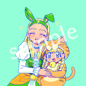 ハンドタオル（双賢姉妹）