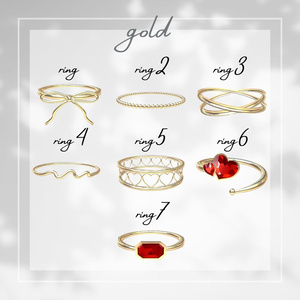 simple ring set (7種類) 缩略图 3
