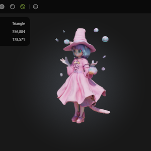 Mecha Kawaii Ranger – 3D Characters 3D Model VRChat