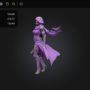  Vaporwave Shrine Girl – 3Dキャラクター 3Dモデル VRChat 3D Characters