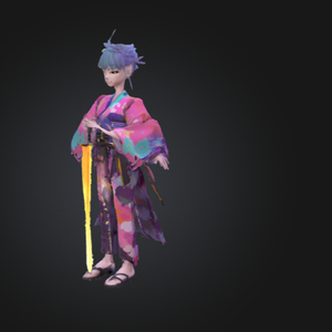  Glitch Shrine Coder – 3Dキャラクター 3Dモデル VRChat 3D Characters