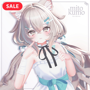 🦝【VRC Hair】 ◈Kururu Hair◈