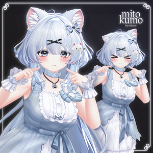 ❄️【VRC Hair】 ◈Snow Kit Hair◈