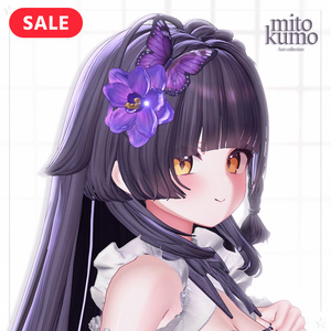 💮【VRC Hair】 ◈Hana hime Hair◈