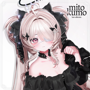 🖤【VRC Hair】 ◈Doll Twintail◈
