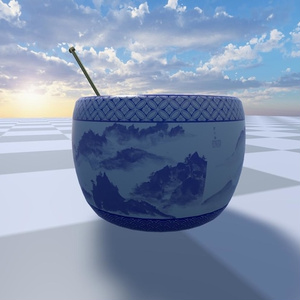 VRChat想定　火鉢 缩略图 2