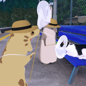 かいじゅう　かわうそ　２アバター対応　こんぽた　おでかけsummer 缩略图 3