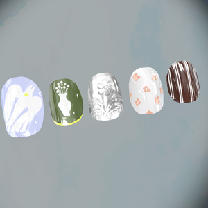 【Marycia用ネイル】-BLUE-