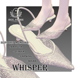 ローヒール Whisper【MA対応】【４アバター対応】