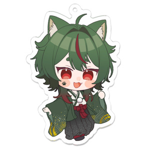 New Year's Acrylic Keychain