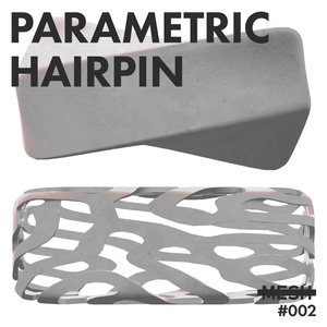 Parametric Hairpin【アバター用ヘアピン】