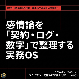 クライアント防衛＆LTV最大化OS（OS03）