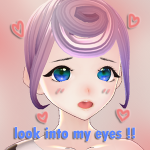 [Vroid_cute iris ] 瞳テクスチャセット 