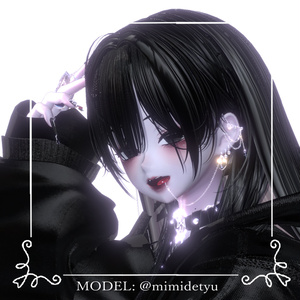 【森羅Shinra】🖤病みメイク＆瞳🖤【テクスチャ】 缩略图 8
