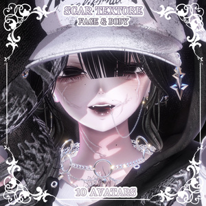 🖤🩸 Scar Texture 🩸🖤 [Face & Body]