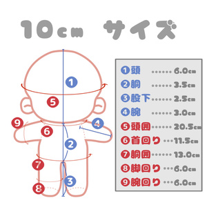 11cmぬいぐるみ オーダー - ワキサカワークス - BOOTH