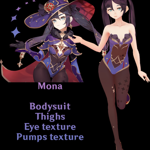 Mona Genshin Impact cosplay