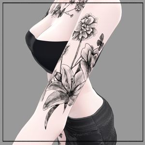 FlowerTatoo　（Sio、MAYO、+head対応） 缩略图 3