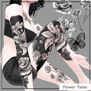 FlowerTatoo　（Sio、MAYO、+head対応）