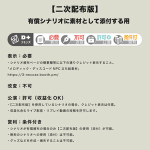 エモクロアTRPG「ポリフォニック・ディスコード」（シナリオ