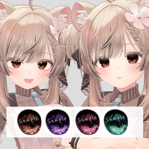 マヌカ(manuka) 瞳テクスチャ eye texture 木星