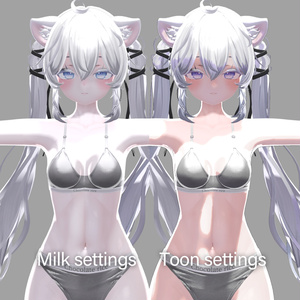 lilToon material setting -Milk setting ＆Toon setting- 缩略图 2