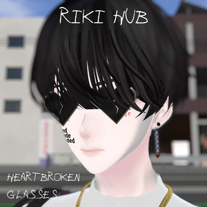 [アクセサリー] HEARTBROKEN GLASSES