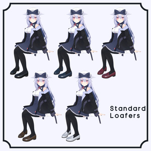 【桔梗ちゃん用】靴　ローファー　カラーバリエーション5色 缩略图 4