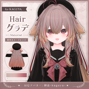 【輝夜専用】Hairグラデーション・メッシュ【VRChat】