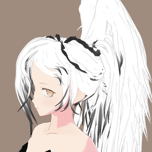 [VRoid] Swan hairstyle preset