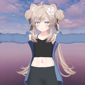 【MA対応🏖️】凪夜瑠璃・マヌカ対応♡CasualSummerStyle【VRChat想定】 缩略图 6