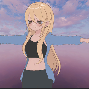 【MA対応🏖️】凪夜瑠璃・マヌカ対応♡CasualSummerStyle【VRChat想定】 缩略图 5