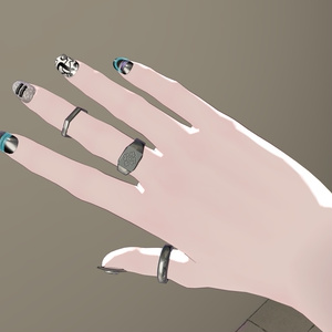 【MA対応】無料♡狛乃くんのなでなでハンド【VRChat想定】 #marblepouch 缩略图 9