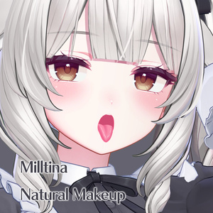 【ミルティナ専用】Natural Makeup Texture - face & tongue -【VRChat想定】 #marblepouch 缩略图 2