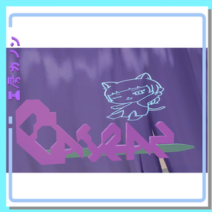 【VRChat向け】バイランちゃん誕生日記念！ロゴヘアピン