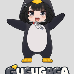 |3Dモデル|3D Model| GUGUGAGA / 咕呱嘎嘎 /  ぐぐがが