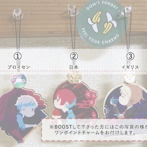 ヘタリア 北欧組アクリルキーホルダー - リコリス飴 - BOOTH