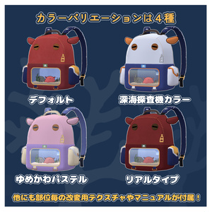 【MA対応】泳ぐ! めんだこリュックサック 缩略图 4