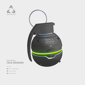 【3Dモデル】アクセサリー : TECH GRANADE  【TECH SERIESE】
